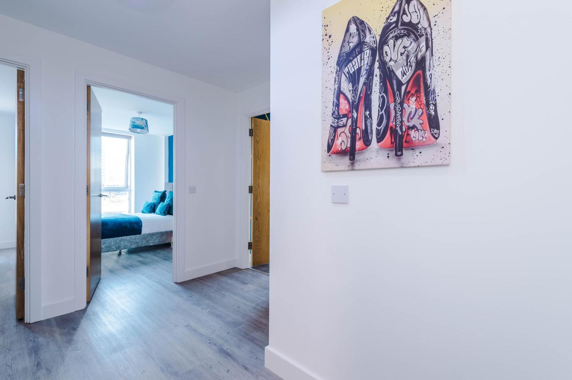 Lux Livin' Apartments - Luxury 5 Bed Apartment Manchester City Centre Bagian luar foto
