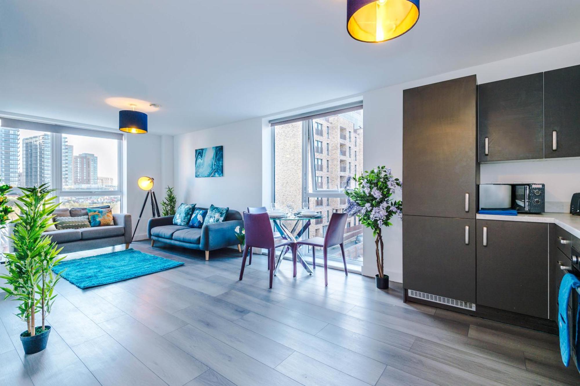 Lux Livin' Apartments - Luxury 5 Bed Apartment Manchester City Centre Bagian luar foto