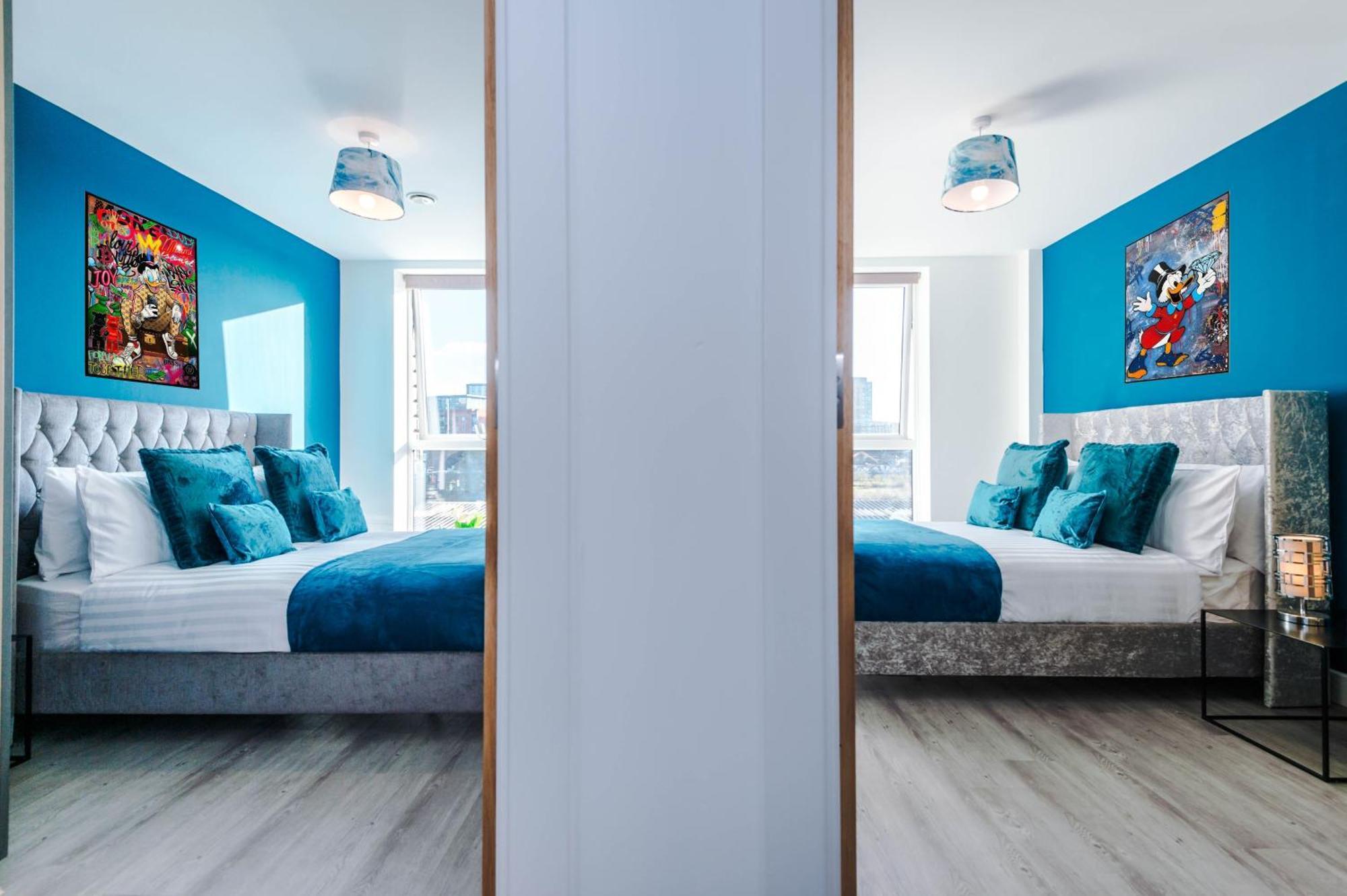 Lux Livin' Apartments - Luxury 5 Bed Apartment Manchester City Centre Bagian luar foto