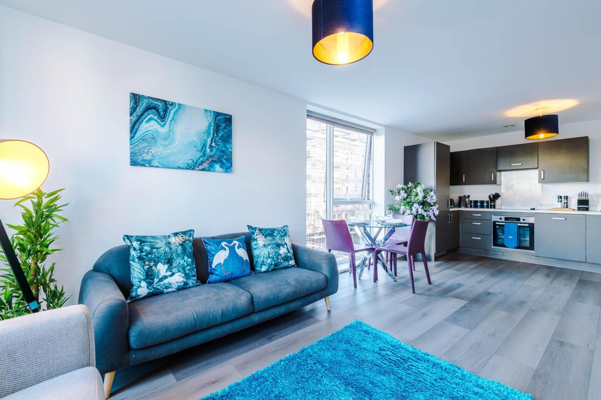 Lux Livin' Apartments - Luxury 5 Bed Apartment Manchester City Centre Bagian luar foto